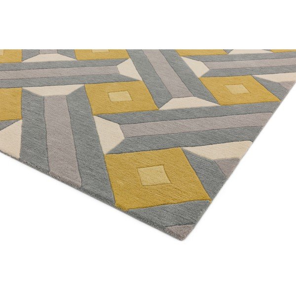 Motif szürke-sárga szőnyeg, 120 x 170 cm - Asiatic Carpets-image-4