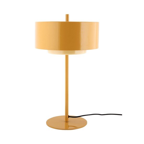 Okkersárga fém asztali lámpa (magasság 50 cm) Grato Anillo – Leitmotiv