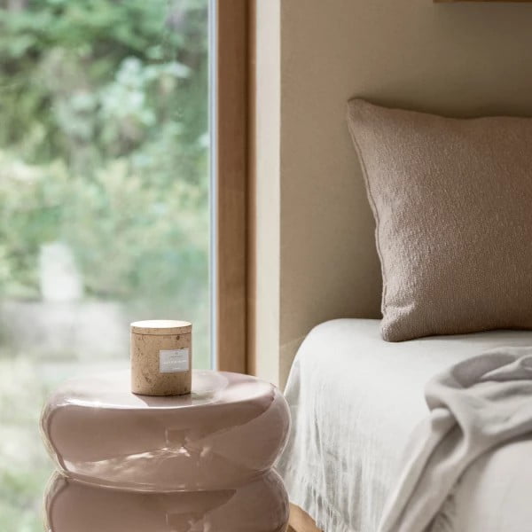 Kerámia kerek tárolóasztal ø 34 cm Toru – Blomus-image-1