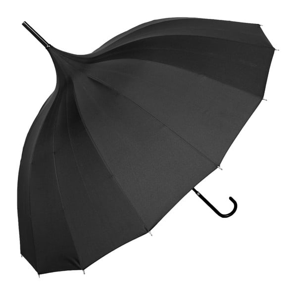Bebeig fekete esernyő, ⌀ 90 cm - Ambiance