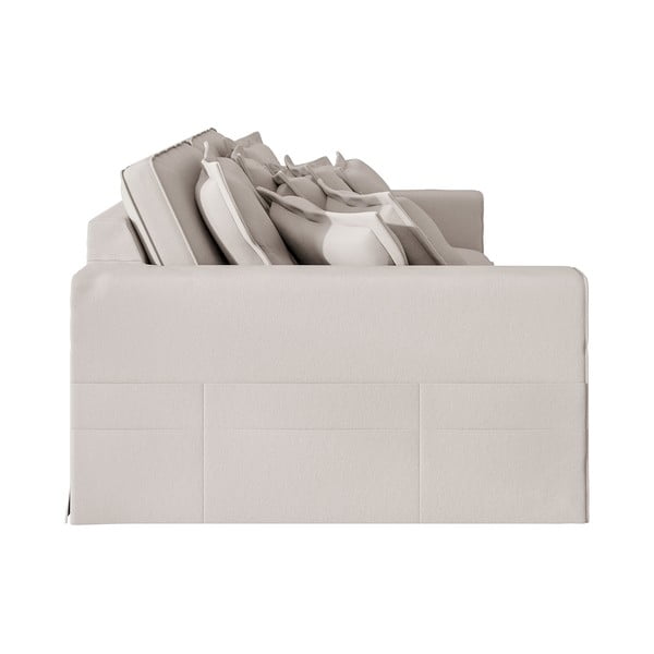 Krémszínű kanapé 236 cm Nora – Ropez-image-4