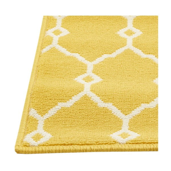 Trellis sárga kültéri szőnyeg, 133 x 190 cm - Floorita-image-1
