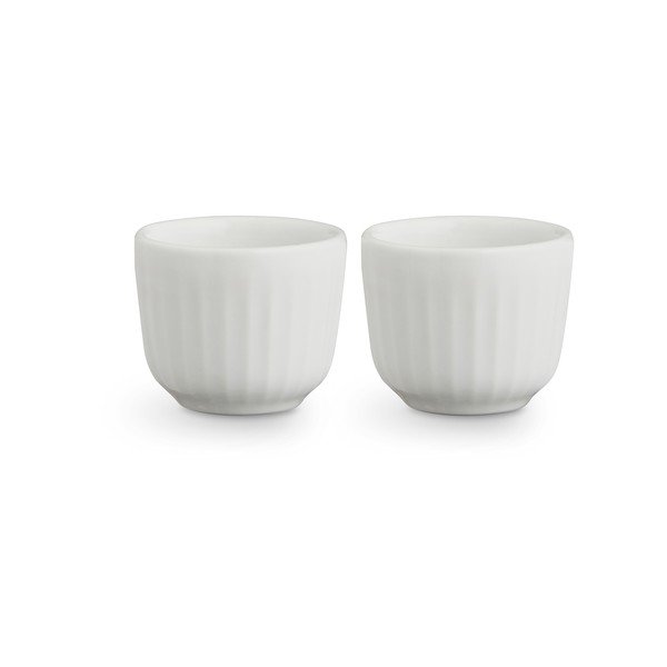 Hammershoi 2 db fehér porcelán tojástartó, ⌀ 8 cm - Kähler Design