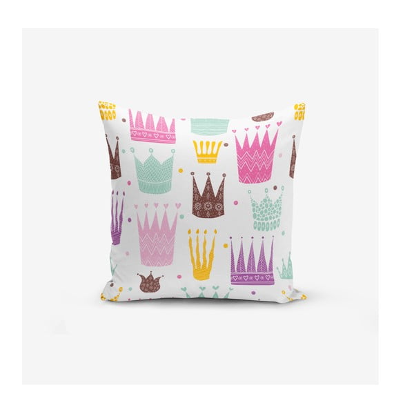 Gyerek párnahuzat Colorful Crown - Minimalist Cushion Covers