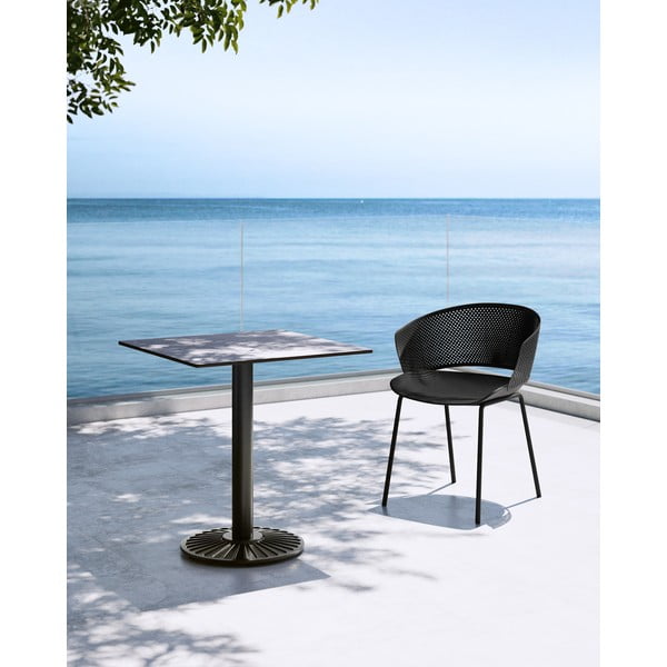 Fekete étkezőszék szett 4 db-os Yeray – Kave Home-image-1