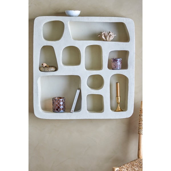 Világosszürke többszintes fali polc 67 cm Antonio – Bloomingville-image-1