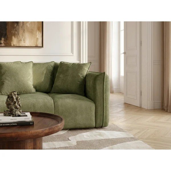 Zöld zsenília kanapé Harlem – Bobochic Paris-image-3