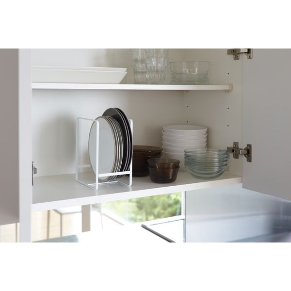 Tower fehér tányértartó állvány - Yamazaki-image-2