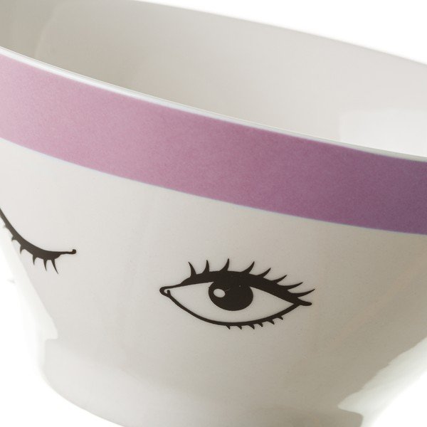 Pink Dreameyes porcelántálka, 350 ml - Unimasa-image-1