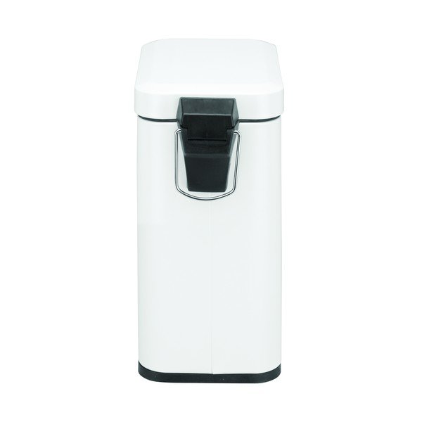 Fehér fém pedálos szemetes, 5 l - iDesign-image-4