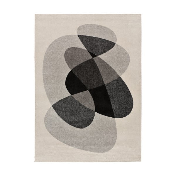 Szürke-krémszínű szőnyeg 160x230 cm Ashley – Universal