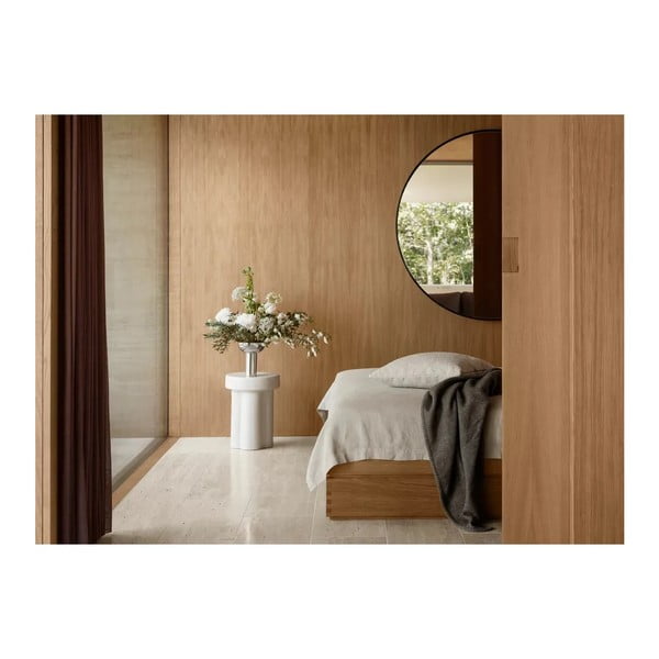 Fali tükör tömörfa kerettel ø 110 cm Miro – Blomus-image-1