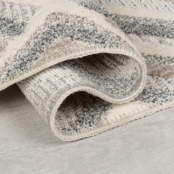 Szürkésbézs mosható szőnyeg 78x150 cm Beckett – Flair Rugs-image-2