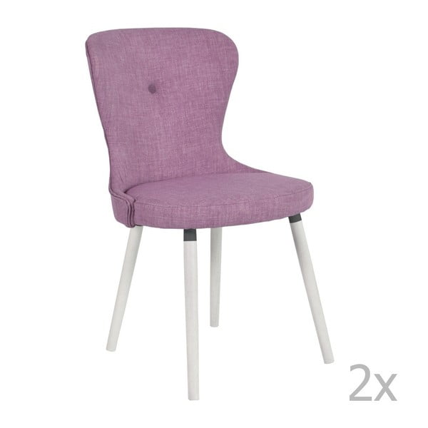 Betty rózsaszín szék, 2 darab - RGE