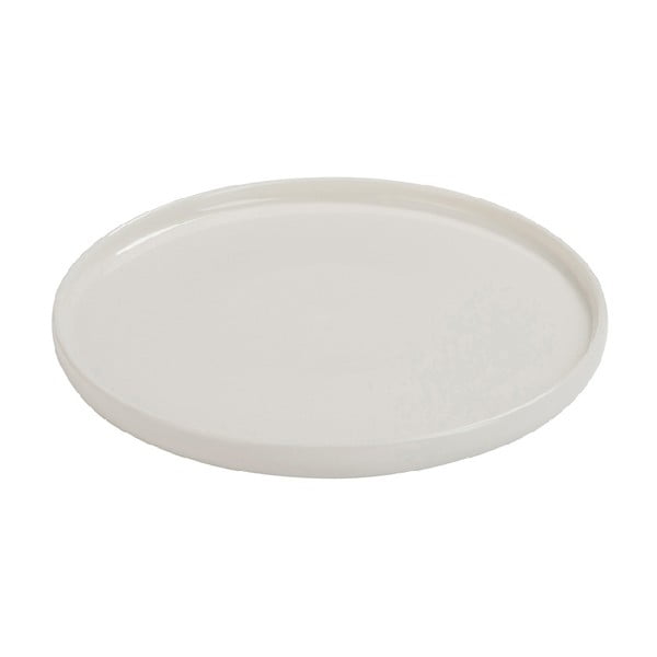 Edge fehérporcelán tányér, ⌀ 23,4 cm - J-Line