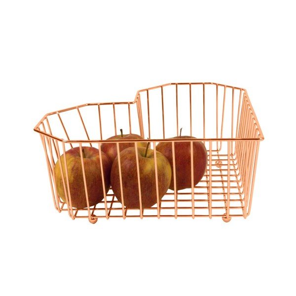 Heart Copper rézszínű gyümölcstál - PT LIVING-image-2