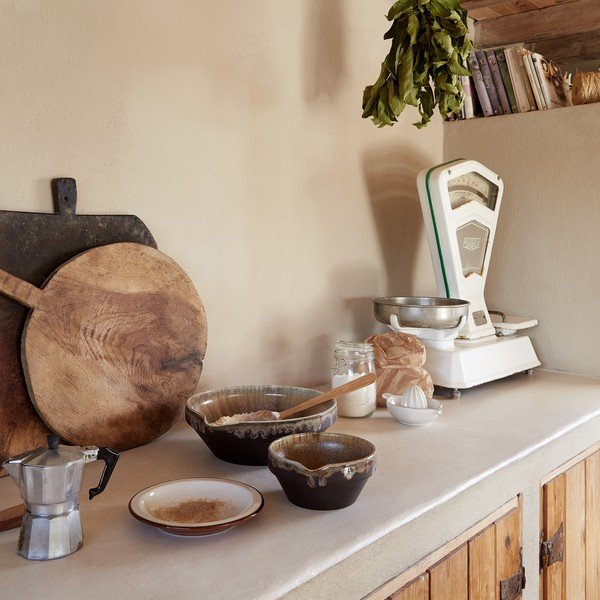 Sötétbarna kőedény tál Poterie – Casafina-image-2