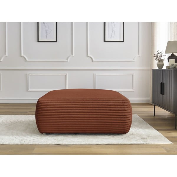 Téglavörös kordbársony lábtartó Lucien – Bobochic Paris-image-1