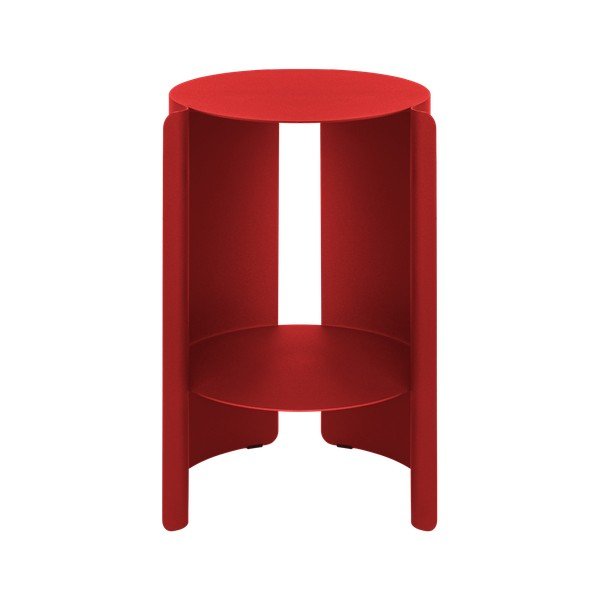 Acél kerek tárolóasztal ø 32 cm Wa – noo.ma