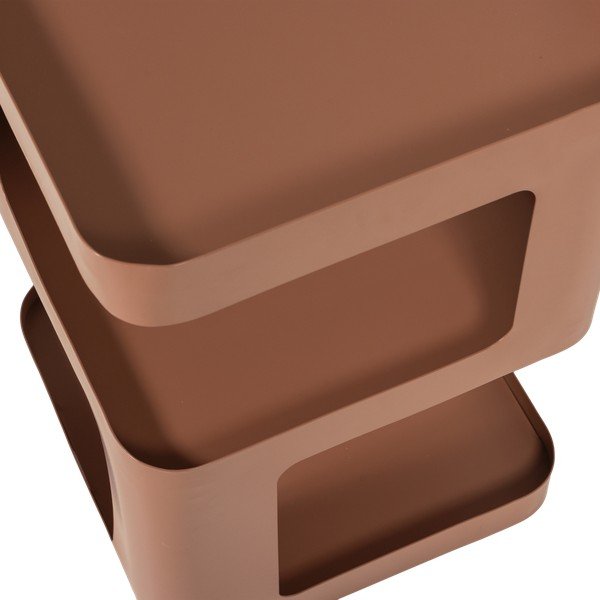 Fém tárolóasztal 35x35 cm Riv – WOOOD-image-4