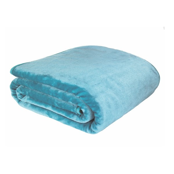 Basic Cuddly kék takaró, 200 x 150 cm - Catherine Lansfield
