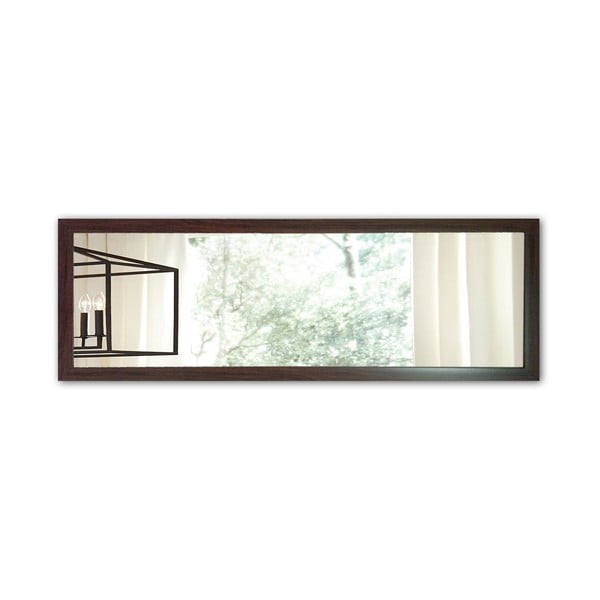 Fali tükör barna kerettel, 105 x 40 cm - Oyo Concept