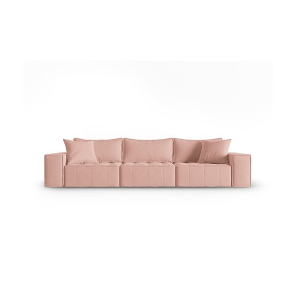 Rózsaszín kanapé 292 cm Mike – Micadoni Home