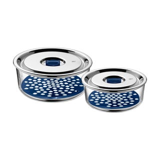 2 darab szervírozó tál fedővel, ⌀ 18 cm és ⌀ 15 cm - WMF