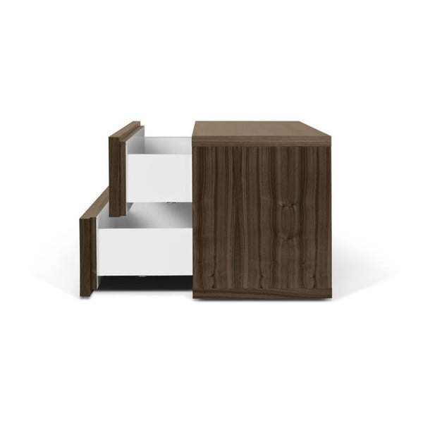 Aurora barna éjjeliszekrény 2 fiókkal - TemaHome-image-3