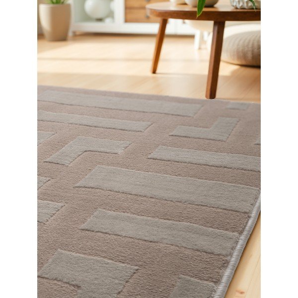 Bézs futószőnyeg 80x240 cm Perles Onyx – Elle Decoration-image-3