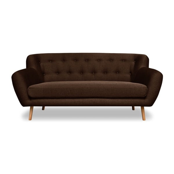 London barna kanapé, 162 cm - Cosmopolitan design