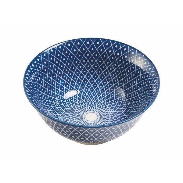 Fehér-kék porcelán tál készlet 3 db-os Confusion – Villa d'Este-image-3