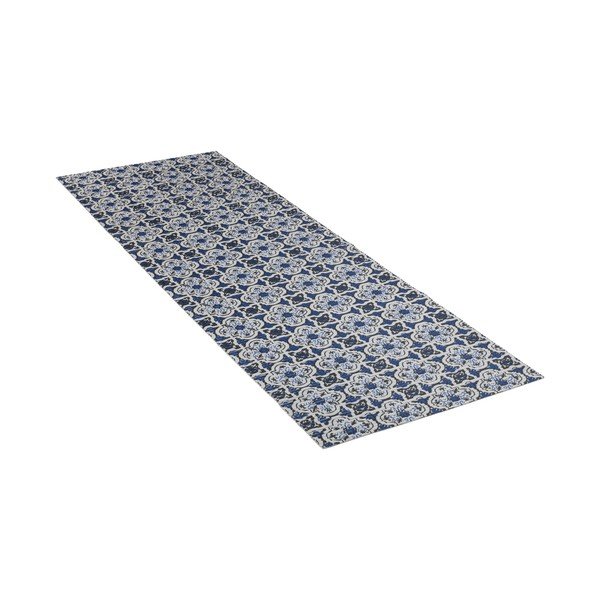 Fehér-kék műanyag fürdőszobai kilépő 65x200 cm Murcia – Wenko-image-2