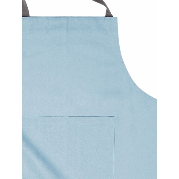 Világoskék pamut konyhai kötény - Tiseco Home Studio-image-2