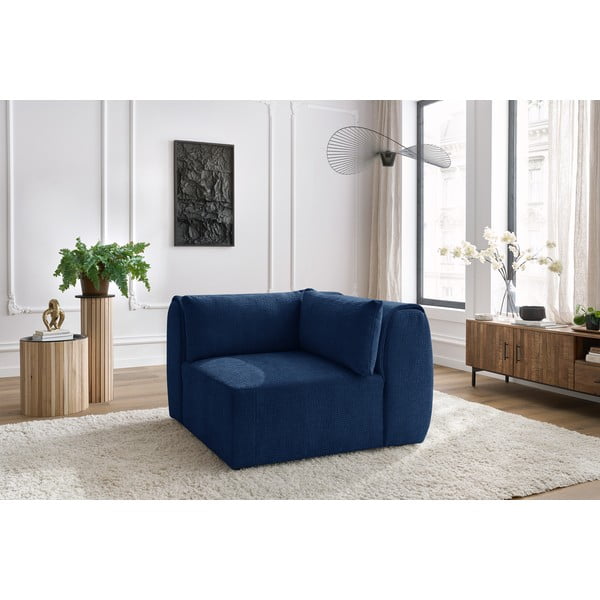 Sötétkék kanapé modul Jeanne – Bobochic Paris-image-1