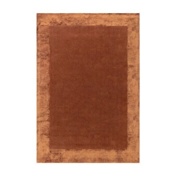 Téglavörös kézi szövésű gyapjú keverék szőnyeg 200x290 cm Ascot – Asiatic Carpets