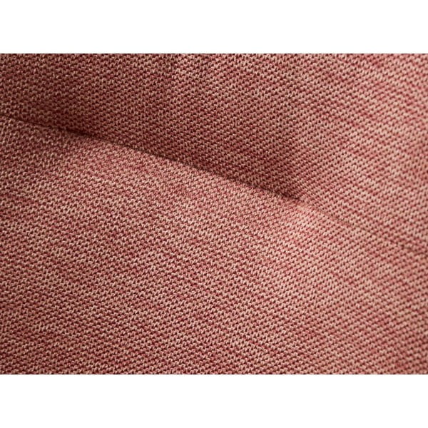 Rózsaszín kárpitozott karfás étkezőfotel Roxana – Unique Furniture-image-1