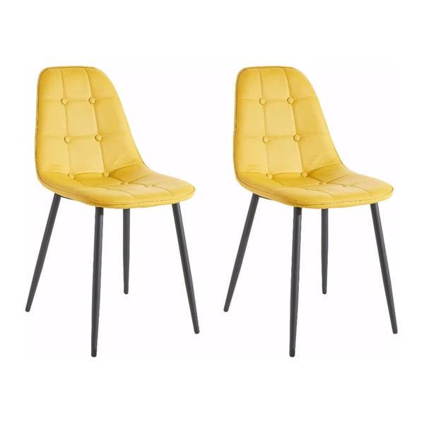 Lamar 2 darab sárga szék - Støraa
