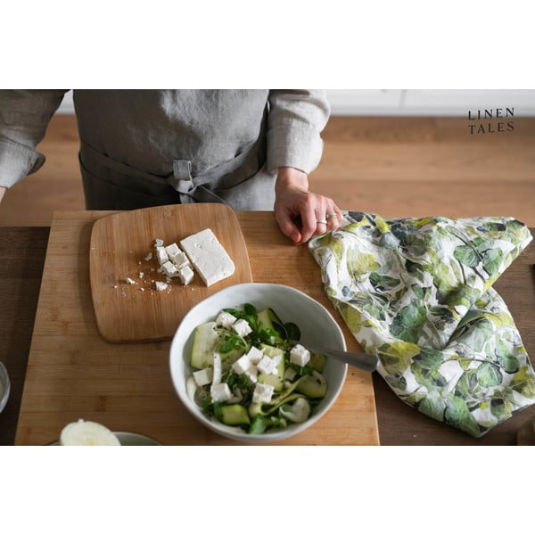 Len konyharuha 45x65 cm Lotus – Linen Tales-image-2
