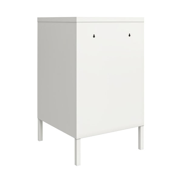 Fehér fém éjjeliszekrény Mission District – Støraa-image-4