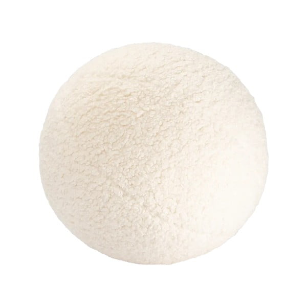 Krémszínű buklé párna gyerek kanapéhoz Ball – Wigiwama