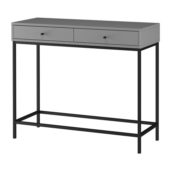 Szürke konzolasztal 35x90 cm Celine – Støraa-image-1