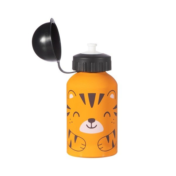 Tiger narancssárga-fekete gyerek ivópalack, 250 ml - Sass & Belle-image-1