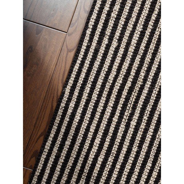 Fekete kézi szövésű juta szőnyeg 160x230 cm Harvest Ebony – Elle Decoration-image-3