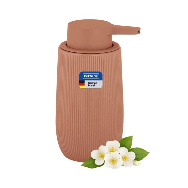 Barna műanyag szappanadagoló 400 ml Fablo – Wenko-image-3
