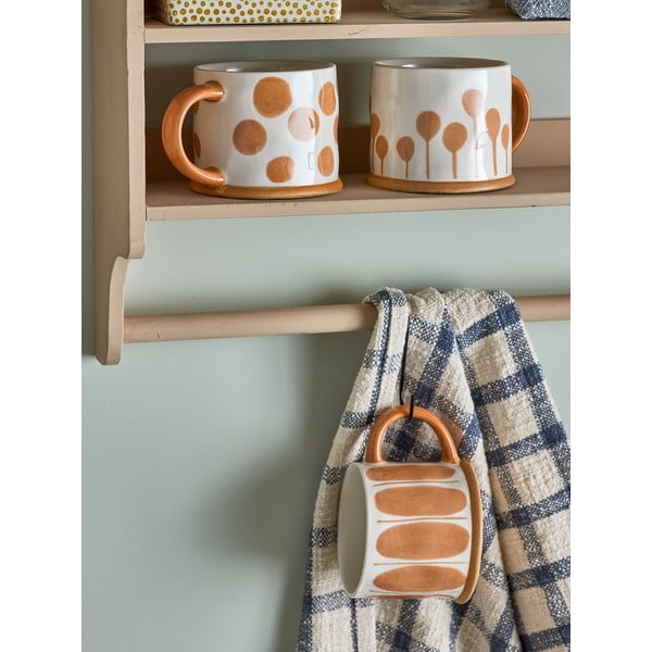 Okkersárga agyagkerámia bögre szett 3 db-os 450 ml Linora – Bloomingville-image-1