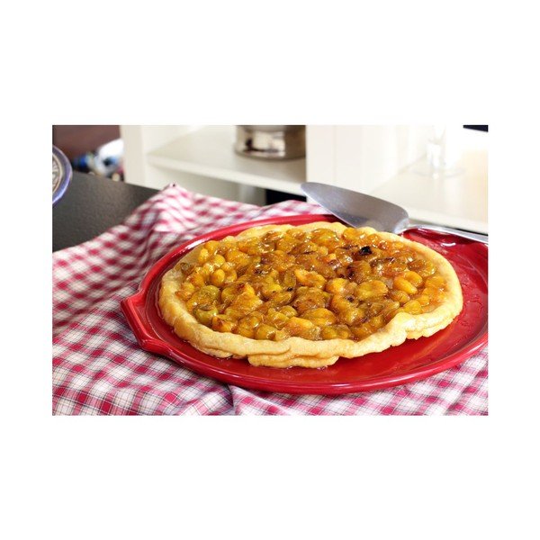 Fekete pizzatányér, ⌀ 30 cm - Emile Henry-image-2