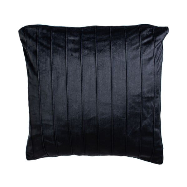 Stripe fekete díszpárna, 45 x 45 cm - JAHU collections