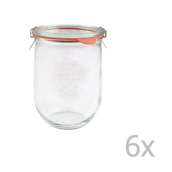 Tulpe 6 db-os befőttes üveg készlet, 1062 ml - Weck