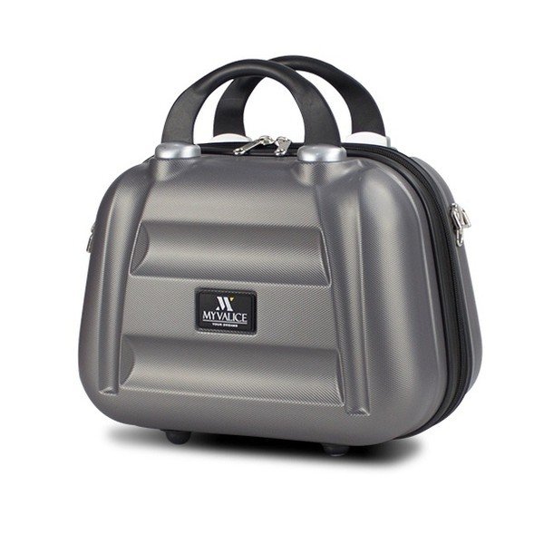 SMART BAG LASSO Make Up & Hand Suitcase szürke női kézipoggyász - My Valice